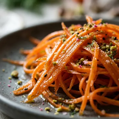 Classic Carrot Summer Salad - ingredients preparation