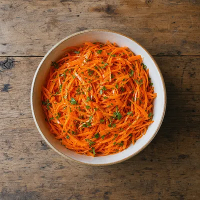Classic Carrot Summer Salad – Fresh & Healthy - ready to serve