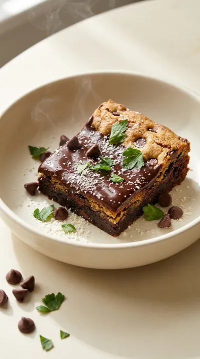 Brookies – Chewy Cookie Brownie Bars