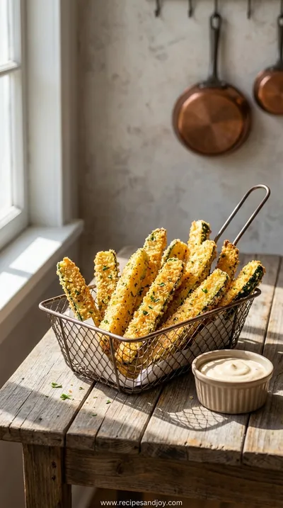Air Fryer Zucchini Fries: Crispy Healthy Snack