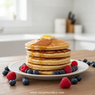 Fluffy American Pancakes Recipe