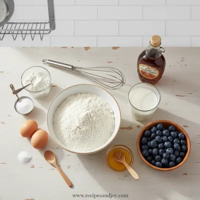 American Pancakes – Fluffy Homemade Recipe - cooking process