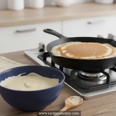 American Pancakes: A Delicious Breakfast Recipe - ingredients preparation