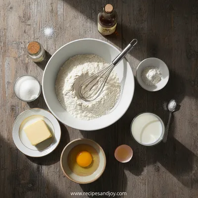 Fluffy American Pancakes Recipe - cooking process