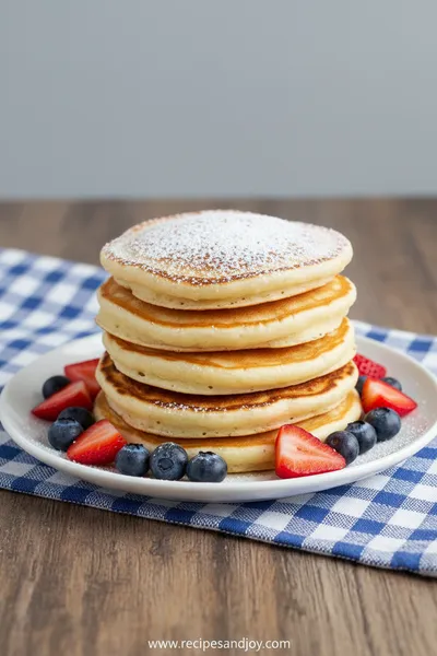 Fluffy American Pancakes Recipe - ready to serve