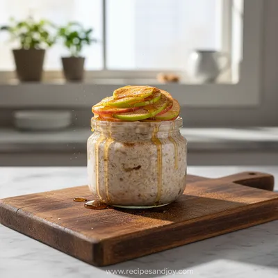 Apple Cinnamon Overnight Oats Recipe