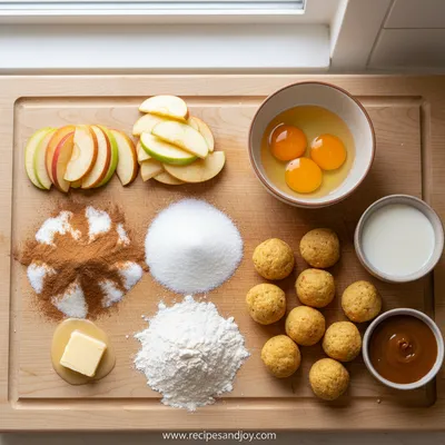 Apple Fritter Bites – Quick Sweet Treat - cooking process