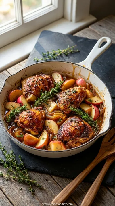 Apple Maple Chicken: Perfect Dinner Idea