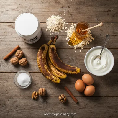 High-Protein Banana Bread Recipe - cooking process