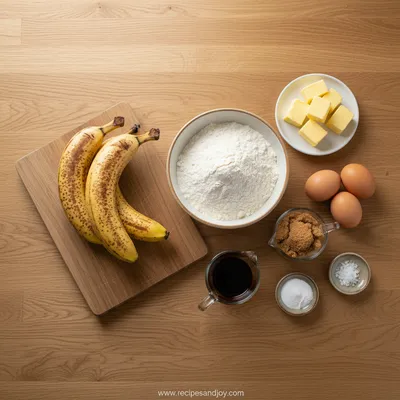 Moist Banana Bread Recipe - cooking process
