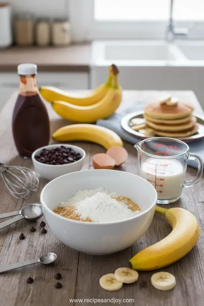 Banana Pancakes Recipe - cooking process