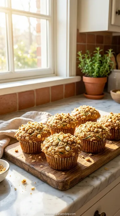 Banana Zucchini Muffins Recipe