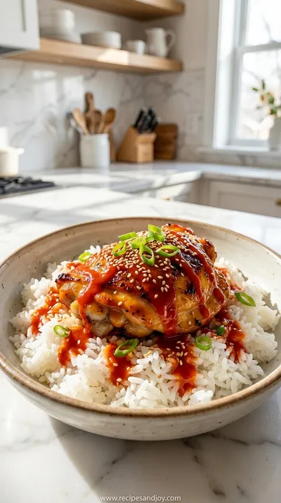 Skillet Bang Bang Chicken Thighs: Easy Recipe