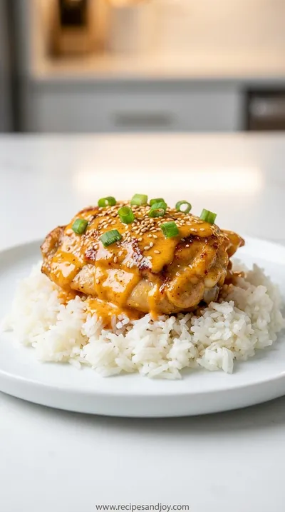 Skillet Bang Bang Chicken Thighs: Easy Recipe - ready to serve