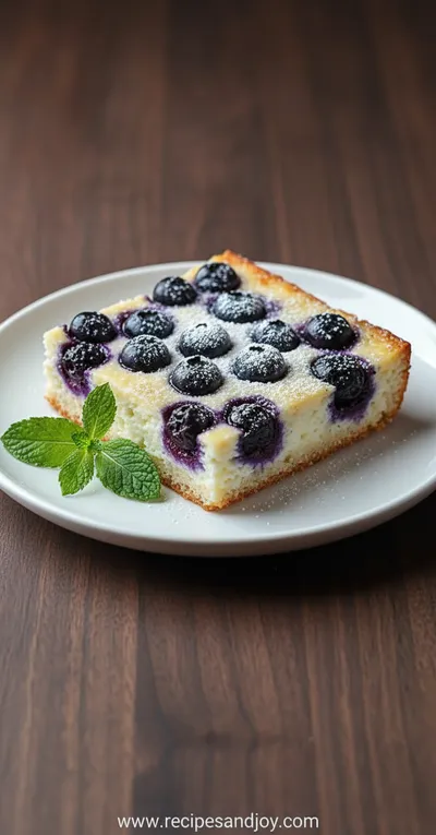 Blueberry Cottage Cheese Breakfast Bake: Protein-Packed Recipe - ready to serve