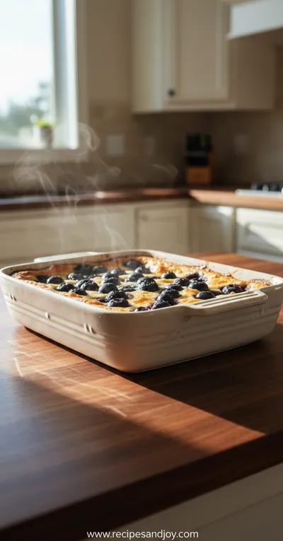Blueberry Cottage Cheese Breakfast Bake: Protein-Packed Recipe