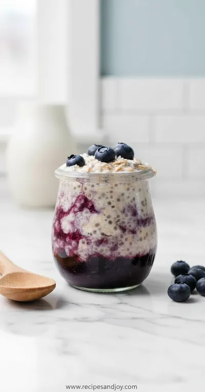 Blueberry Overnight Oats