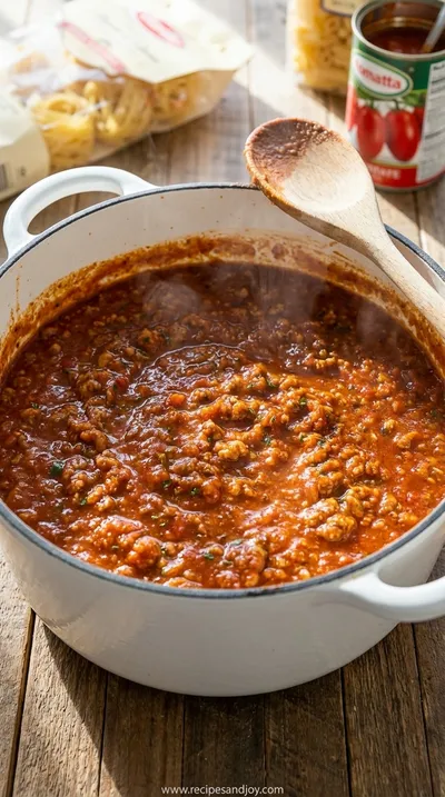 Bolognese Sauce Recipe: Rich and Flavorful