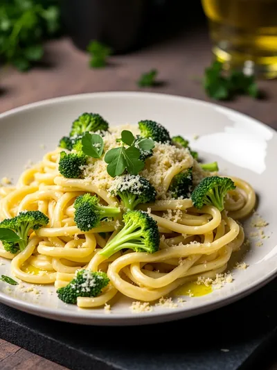 Broccoli Cheese Pasta – Easy Everyday Dinner - ready to serve