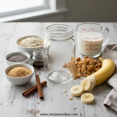 Brown Sugar Overnight Oats - cooking process