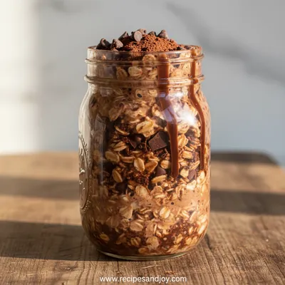 Brownie Batter Overnight Oats Recipe