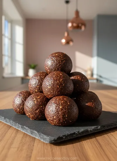Brownie Batter Protein Balls
