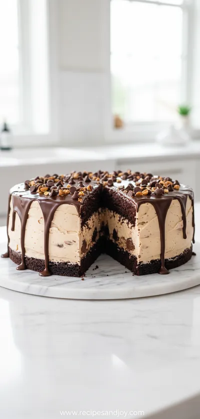 Brownie Ice Cream Cake