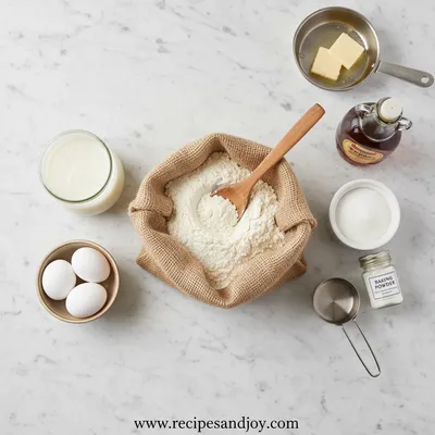 Buttermilk Pancakes – Easy Recipe - cooking process