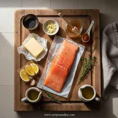 Cajun Honey Butter Salmon – Easy Everyday Dinner - cooking process