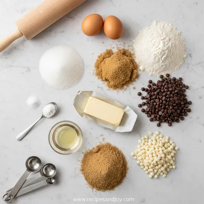 Cake Batter Chocolate Chip Cookies - cooking process