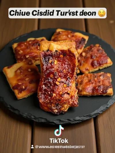 Candied Turkey Bacon Crackers