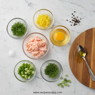 Canned Salmon Patties – Easy Everyday Dinner - cooking process