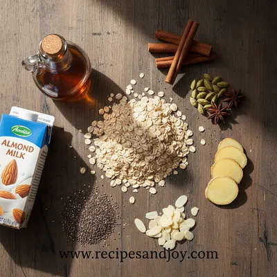 Chai Spiced Overnight Oats Recipe - cooking process