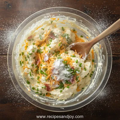 Cheddar Ranch Cheeseball Recipe: Easy Party Appetizer - cooking process