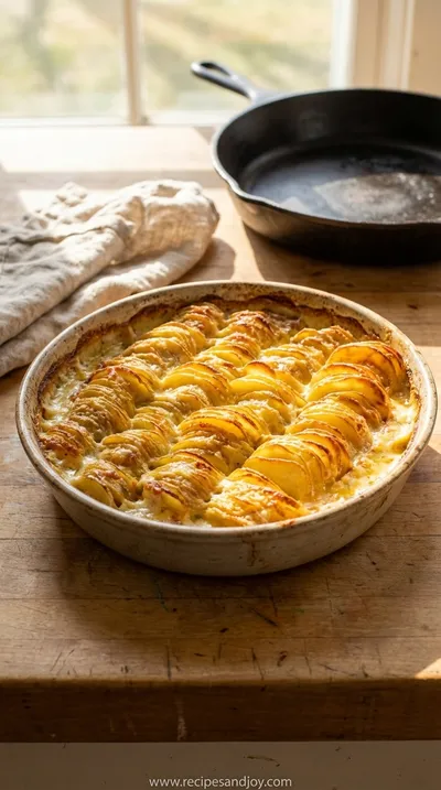 Easy Cheesy Scalloped Potatoes: Simple Family Recipe