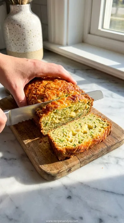 One Bowl Cheesy Zucchini Bread Recipe