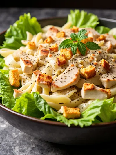 Chicken Caesar Pasta Salad