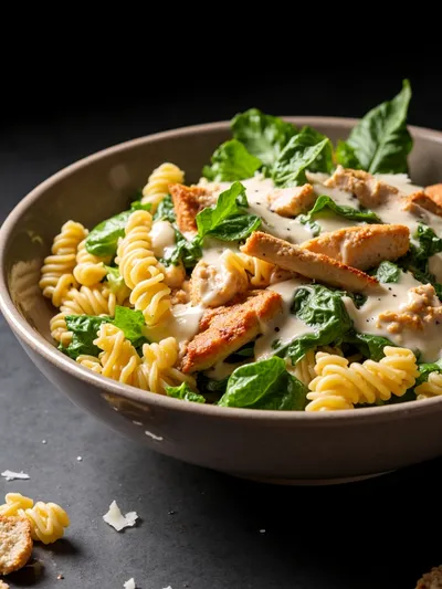 Chicken Caesar Pasta Salad