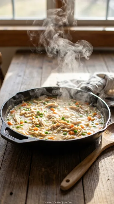 Chicken Pot Pie Recipe: Classic Comfort Food - cooking process
