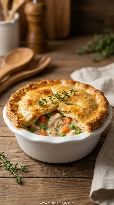Chicken Pot Pie Recipe: Classic Comfort Food - ready to serve