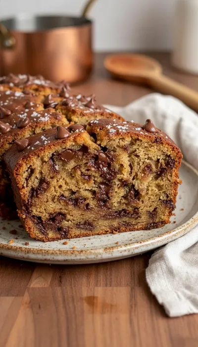 Chocolate Chip Banana Bread Recipe
