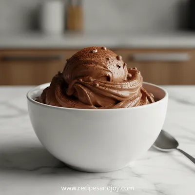 Chocolate Cottage Cheese Ice Cream