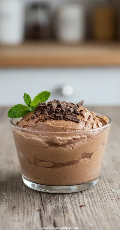 Chocolate Cottage Cheese Mousse Recipe