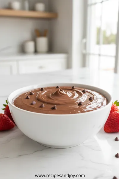 Chocolate Fruit Dip With Cream Cheese