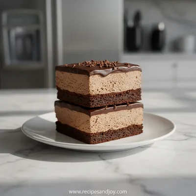 Chocolate Mousse Brownies – Creamy Decadent Dessert