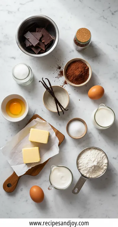 Chocolate Mousse Brownies – Creamy Decadent Dessert - cooking process
