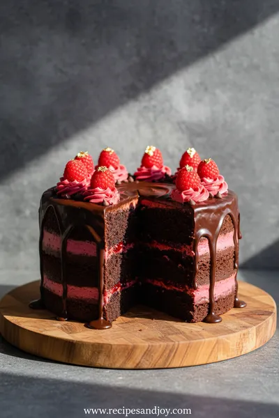 Chocolate Raspberry Cake Recipe For Family Desserts