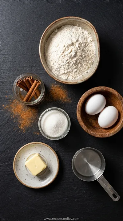 Easy Churros Recipe for Sweet Treats - ingredients preparation