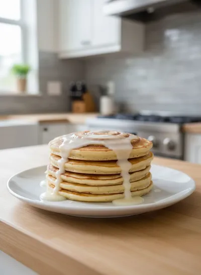 Cinnamon Roll Pancakes – Fluffy Sweet Breakfast