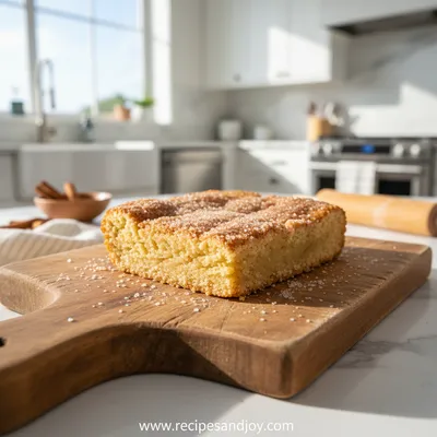 Cinnamon Sugar Blondies - Easy Fall Treat